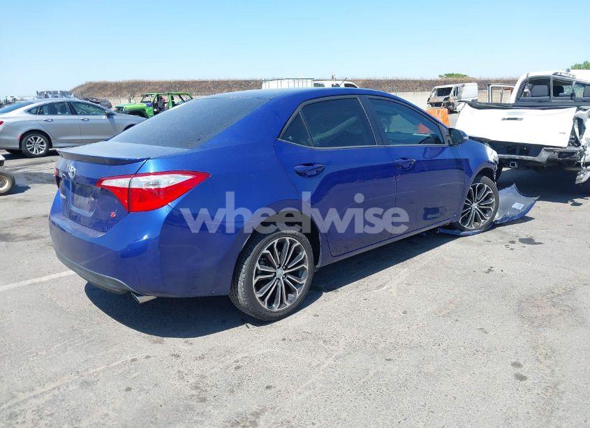 Photo 4 of 2014 Toyota Corolla S PLUS (VIN 5YFBURHE7EP171259)