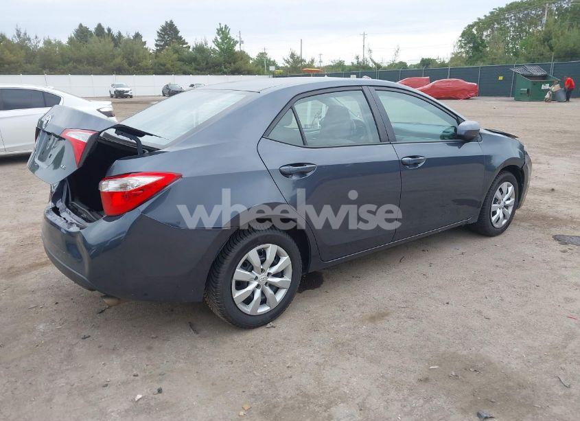 Photo 4 of 2015 Toyota Corolla L/LE/LE PLUS/LE PREMIUM/S/S PLUS/S PREMIUM (VIN 5YFBURHE7FP245359)