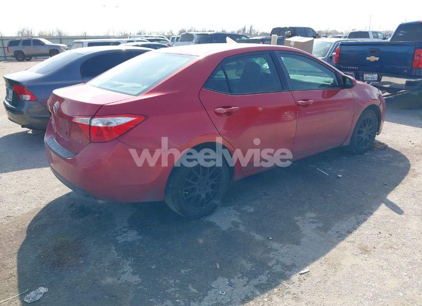 Photo 4 of 2015 Toyota Corolla LE (VIN 5YFBURHE7FP247290)