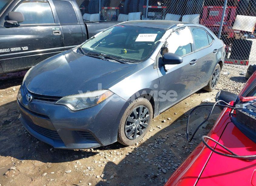 Photo 2 of 2015 Toyota Corolla LE (VIN 5YFBURHE7FP254207)