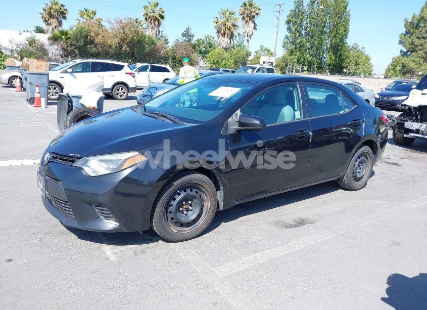 Photo 2 of 2015 Toyota Corolla LE (VIN 5YFBURHE7FP265434)