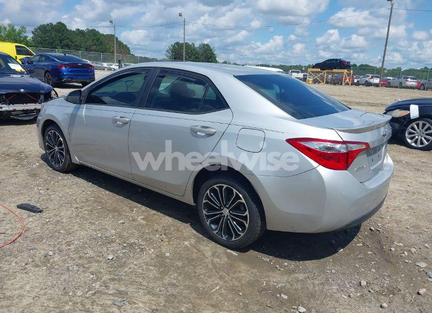 Photo 3 of 2015 Toyota Corolla S PLUS (VIN 5YFBURHE7FP299888)
