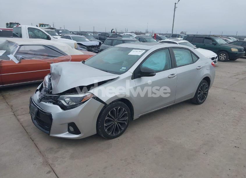 Photo 2 of 2016 Toyota Corolla S PREMIUM (VIN 5YFBURHE7GP366944)