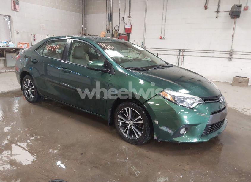 2016 Toyota Corolla L/LE/LE PLS/PRM/S/S PLS (VIN 5YFBURHE7GP384506) main photo