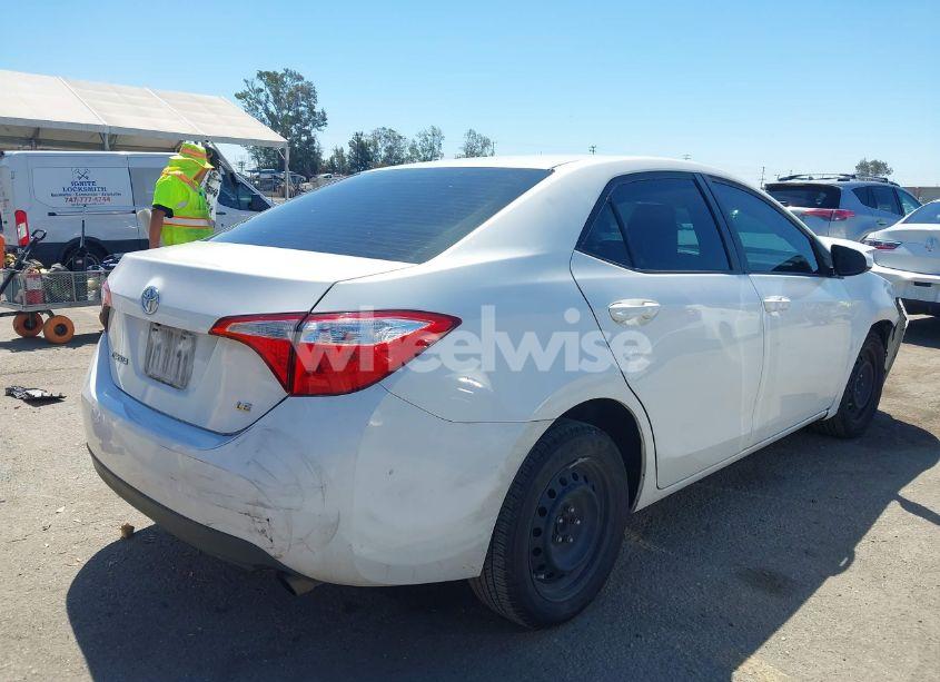 Photo 4 of 2016 Toyota Corolla LE (VIN 5YFBURHE7GP390550)