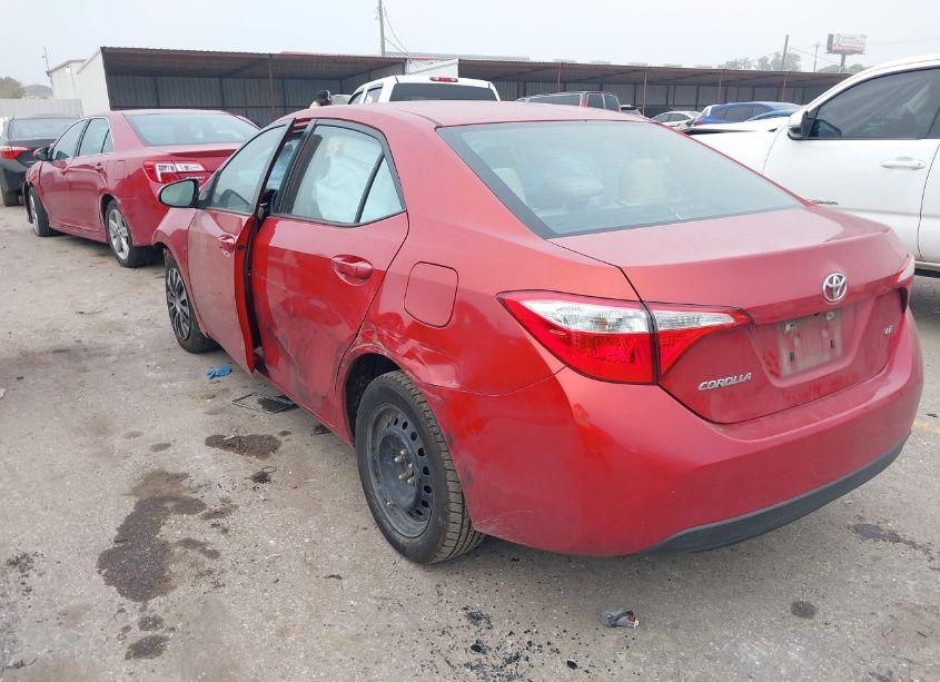 Photo 3 of 2016 Toyota Corolla LE (VIN 5YFBURHE7GP428696)