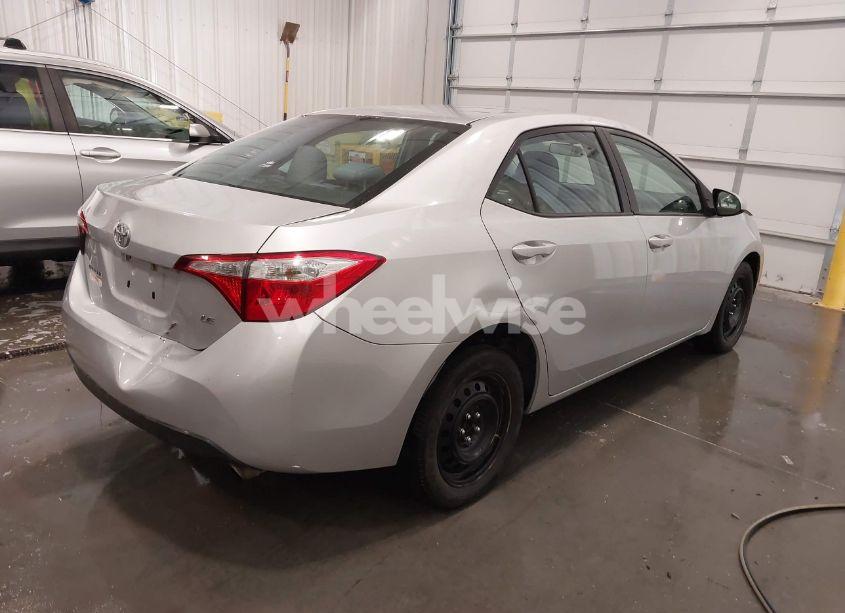 Photo 4 of 2016 Toyota Corolla LE (VIN 5YFBURHE7GP436779)