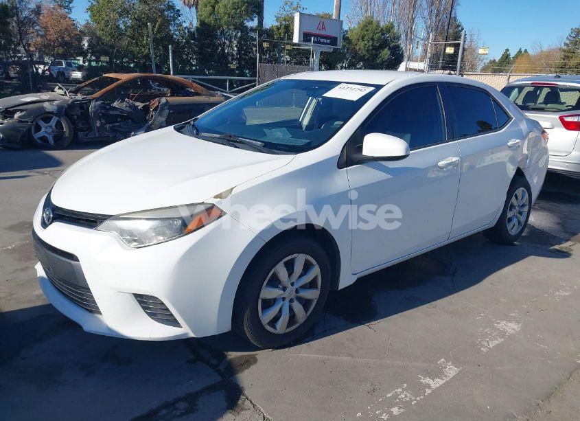 Photo 2 of 2016 Toyota Corolla LE (VIN 5YFBURHE7GP525770)