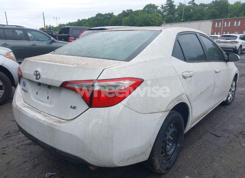 Photo 4 of 2016 Toyota Corolla LE (VIN 5YFBURHE7GP538289)