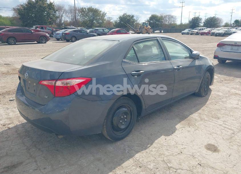 Photo 4 of 2019 Toyota Corolla LE (VIN 5YFBURHE7KP871097)
