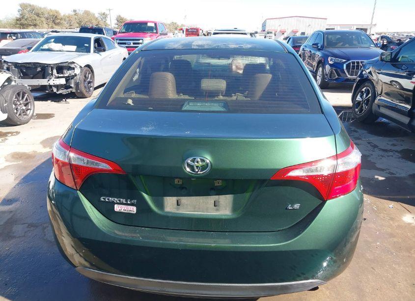 Photo 16 of 2014 Toyota Corolla LE PLUS (VIN 5YFBURHE8EP015375)