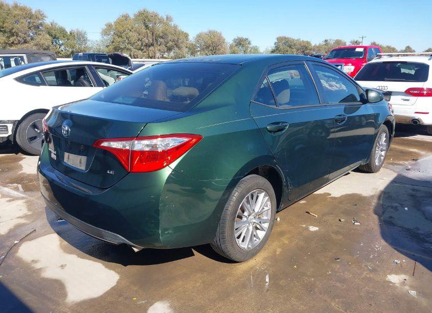 Photo 4 of 2014 Toyota Corolla LE PLUS (VIN 5YFBURHE8EP015375)