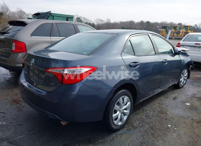 Photo 4 of 2014 Toyota Corolla LE (VIN 5YFBURHE8EP035626)