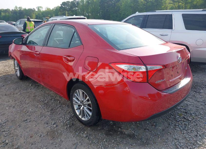 Photo 3 of 2014 Toyota Corolla LE PLUS (VIN 5YFBURHE8EP043631)