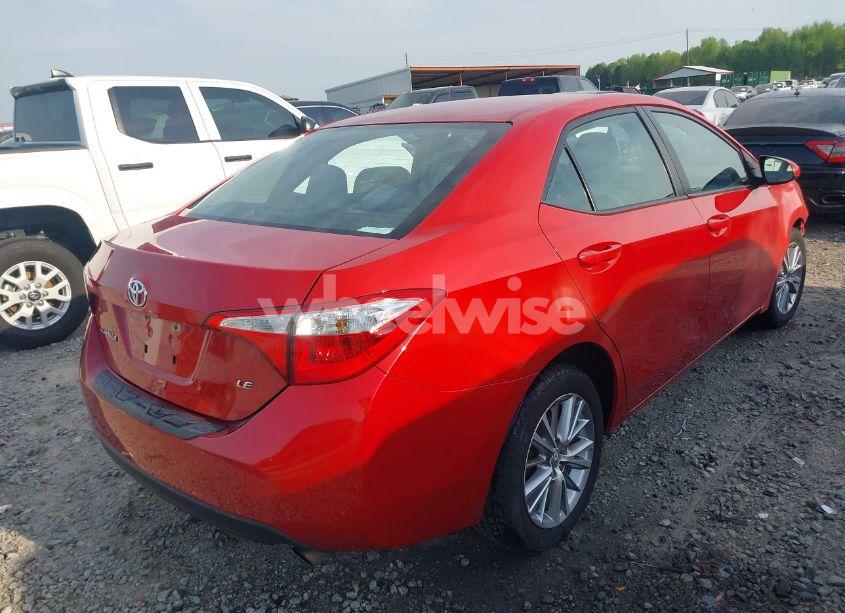 Photo 4 of 2014 Toyota Corolla LE PLUS (VIN 5YFBURHE8EP043631)