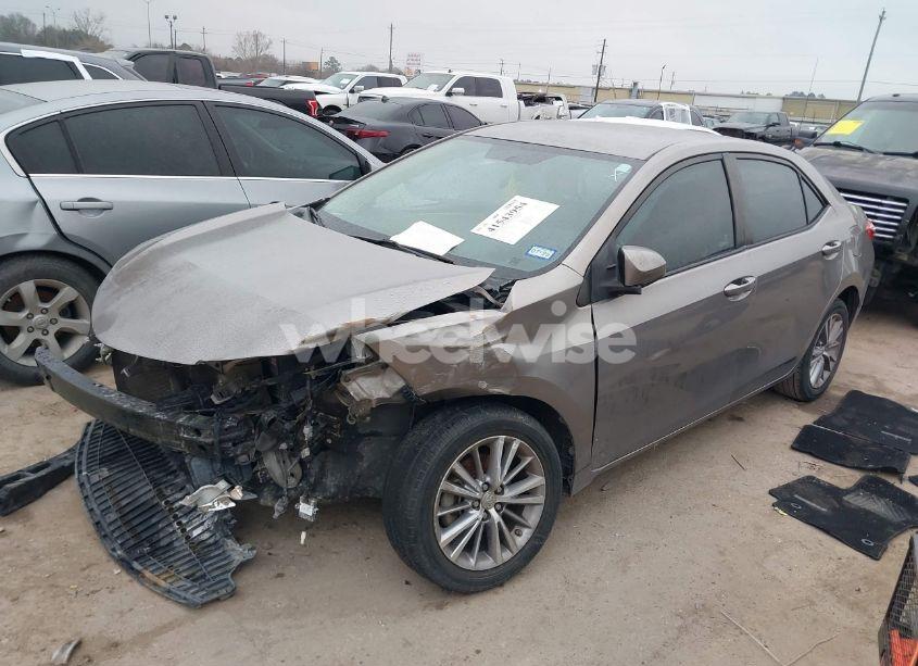 Photo 2 of 2014 Toyota Corolla LE PLUS (VIN 5YFBURHE8EP061384)