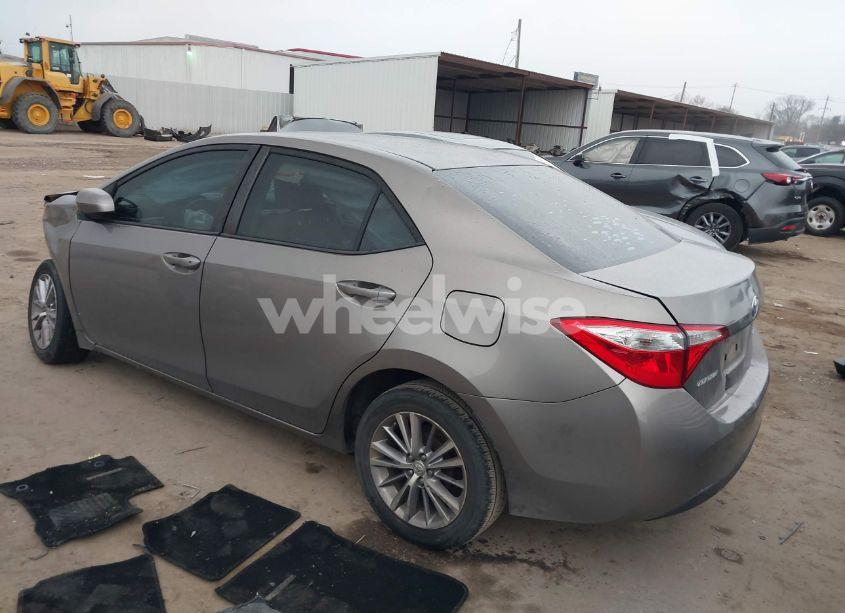 Photo 3 of 2014 Toyota Corolla LE PLUS (VIN 5YFBURHE8EP061384)