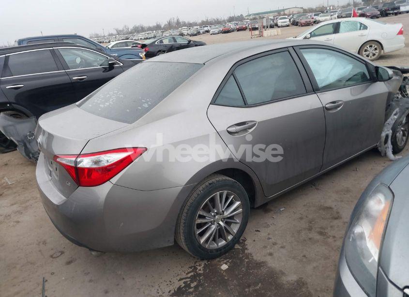Photo 4 of 2014 Toyota Corolla LE PLUS (VIN 5YFBURHE8EP061384)