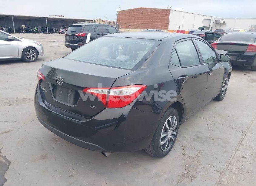 Photo 4 of 2014 Toyota Corolla LE (VIN 5YFBURHE8EP062308)