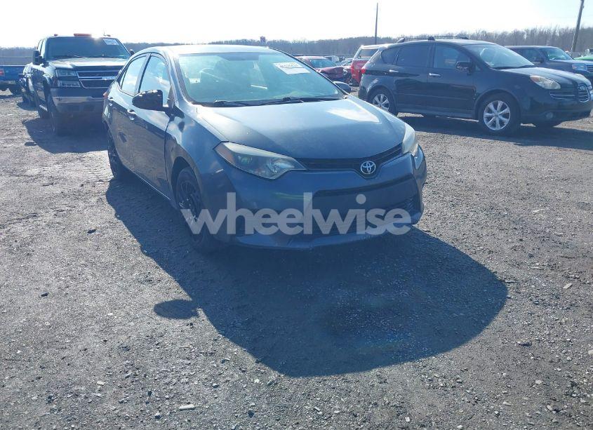 2014 Toyota Corolla LE (VIN 5YFBURHE8EP064074) main photo