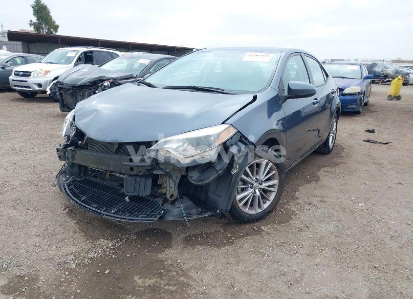 Photo 2 of 2014 Toyota Corolla LE PLUS (VIN 5YFBURHE8EP107828)