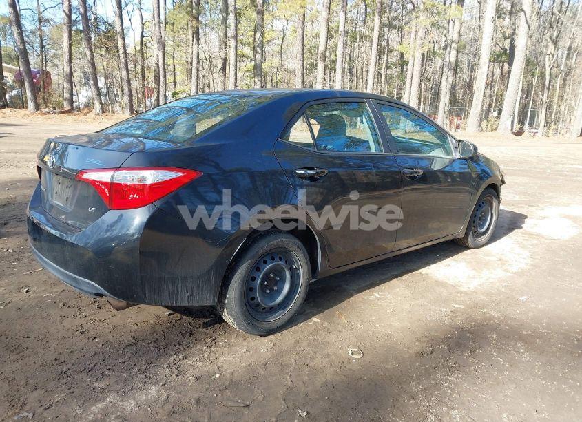 Photo 4 of 2014 Toyota Corolla LE (VIN 5YFBURHE8EP134236)