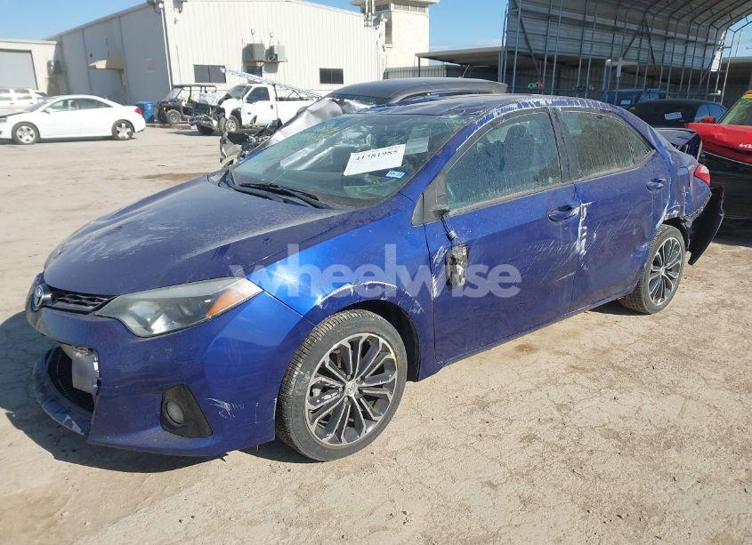 Photo 2 of 2014 Toyota Corolla L/LE/LE PLS/PRM/S/S PLS (VIN 5YFBURHE8EP171996)