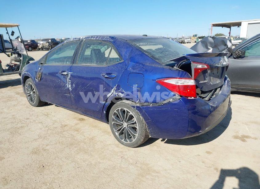 Photo 3 of 2014 Toyota Corolla L/LE/LE PLS/PRM/S/S PLS (VIN 5YFBURHE8EP171996)