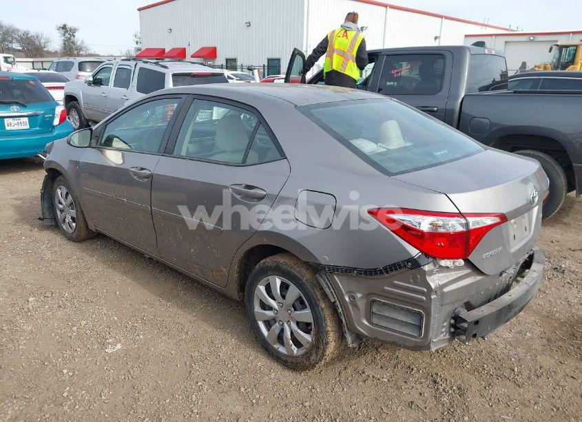 Photo 3 of 2015 Toyota Corolla LE (VIN 5YFBURHE8FP191182)