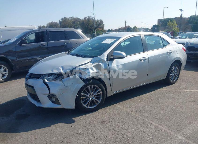 Photo 2 of 2015 Toyota Corolla LE PLUS (VIN 5YFBURHE8FP191490)