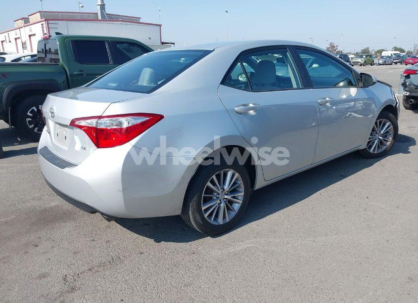 Photo 4 of 2015 Toyota Corolla LE PLUS (VIN 5YFBURHE8FP191490)
