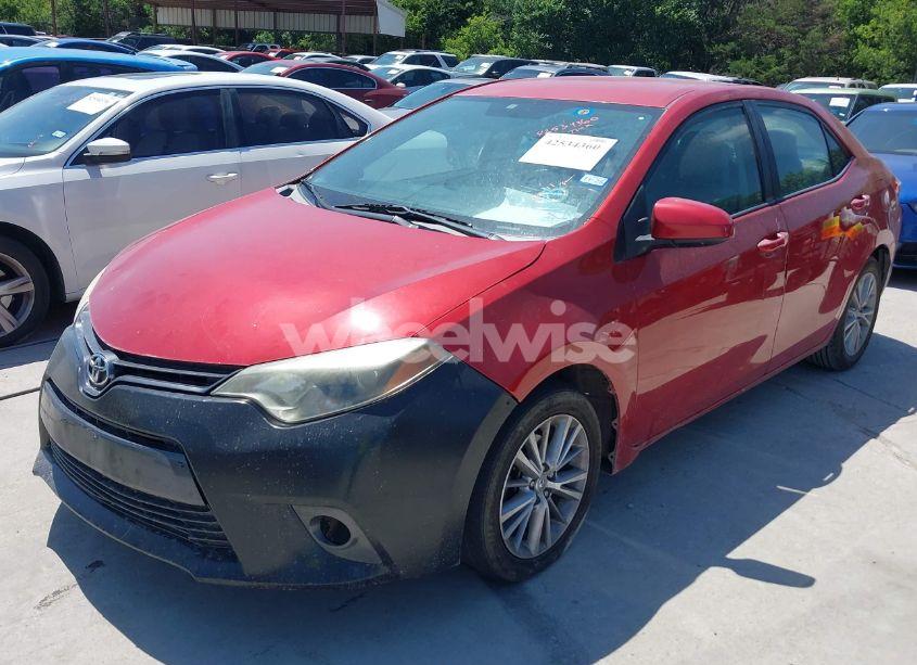 Photo 2 of 2015 Toyota Corolla LE PLUS (VIN 5YFBURHE8FP195023)