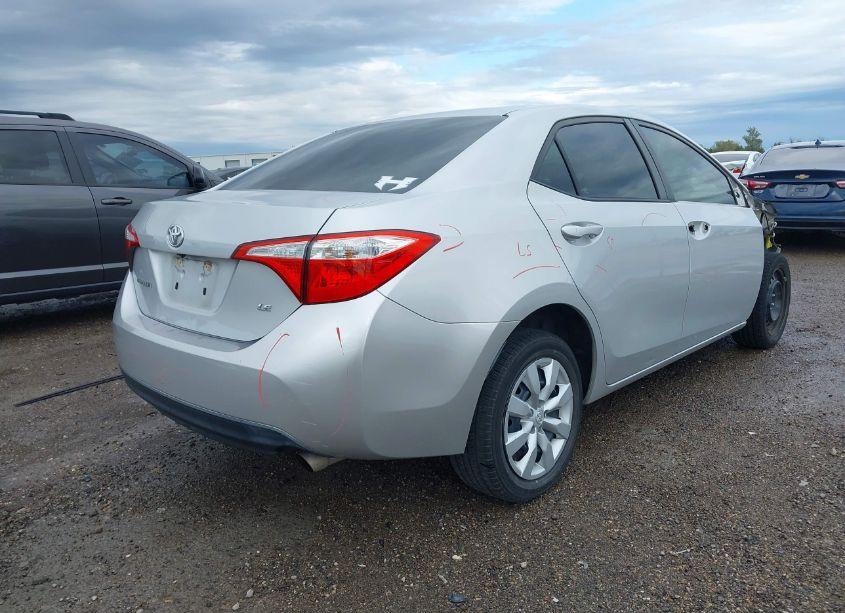 Photo 4 of 2015 Toyota Corolla LE (VIN 5YFBURHE8FP267547)