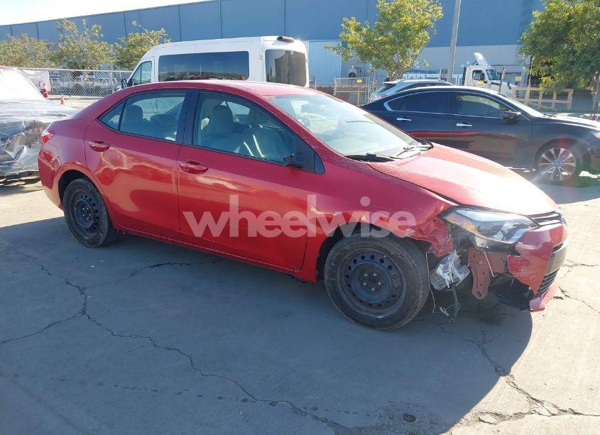 2015 Toyota Corolla LE (VIN 5YFBURHE8FP315273) main photo