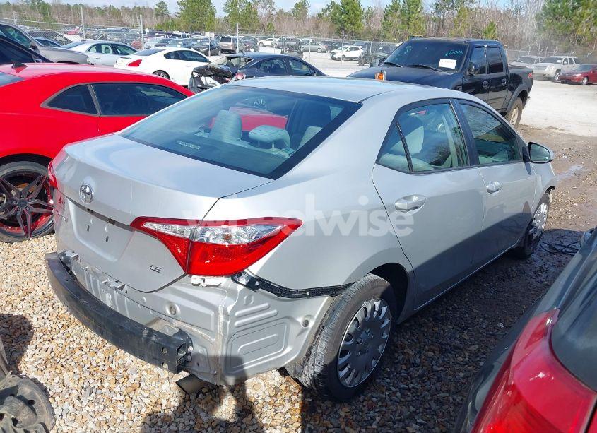 Photo 4 of 2016 Toyota Corolla LE (VIN 5YFBURHE8GP493282)