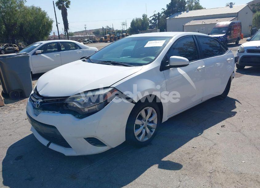 Photo 2 of 2016 Toyota Corolla LE (VIN 5YFBURHE8GP523512)