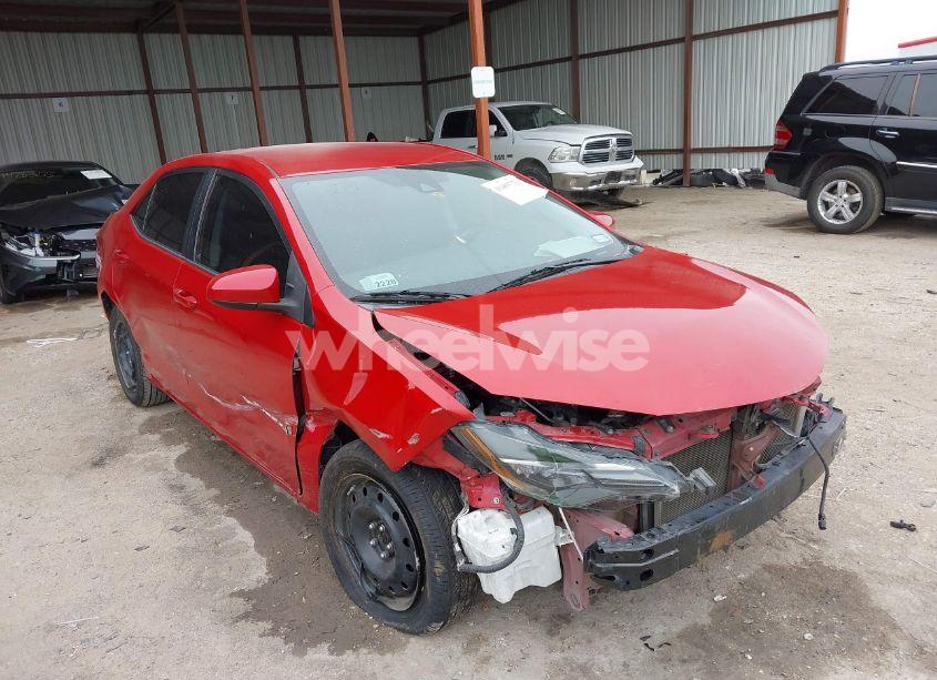 2017 Toyota Corolla LE (VIN 5YFBURHE8HP644199) main photo