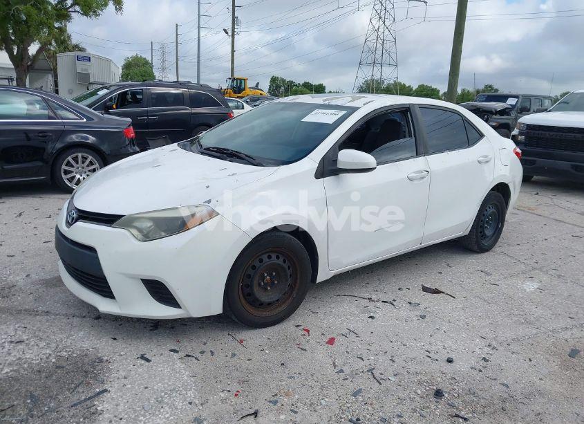 Photo 2 of 2014 Toyota Corolla LE (VIN 5YFBURHE9EP029396)