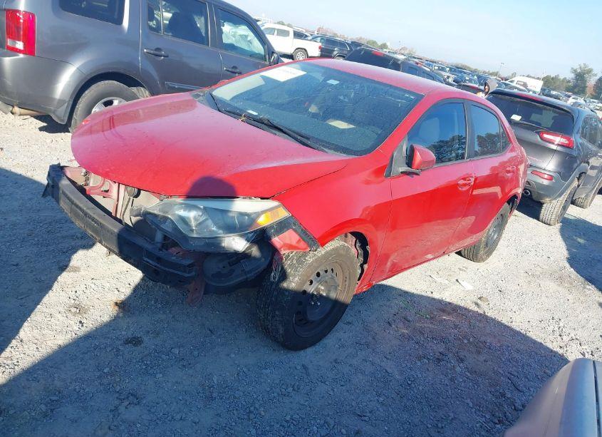 Photo 2 of 2014 Toyota Corolla LE (VIN 5YFBURHE9EP062687)