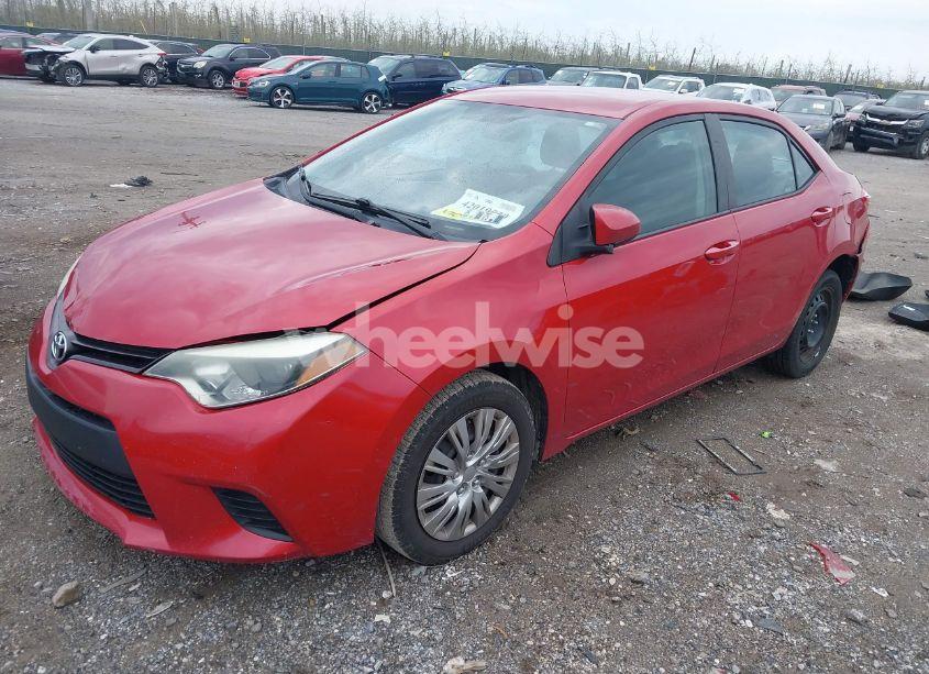 Photo 2 of 2014 Toyota Corolla LE (VIN 5YFBURHE9EP072801)