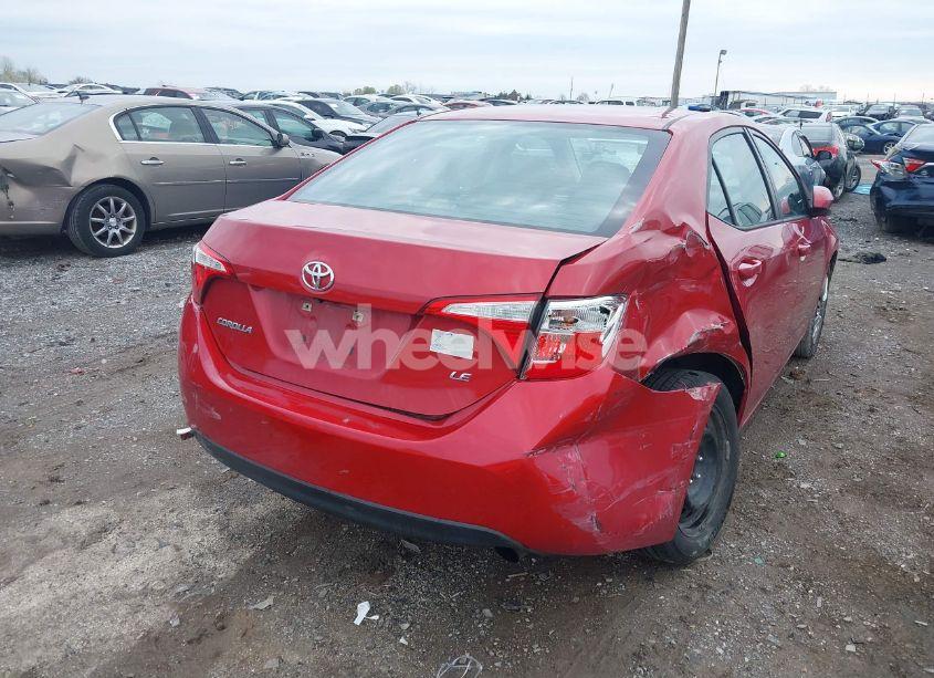 Photo 4 of 2014 Toyota Corolla LE (VIN 5YFBURHE9EP072801)