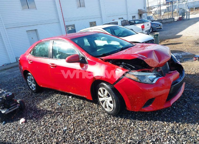 2014 Toyota Corolla LE (VIN 5YFBURHE9EP086049) main photo