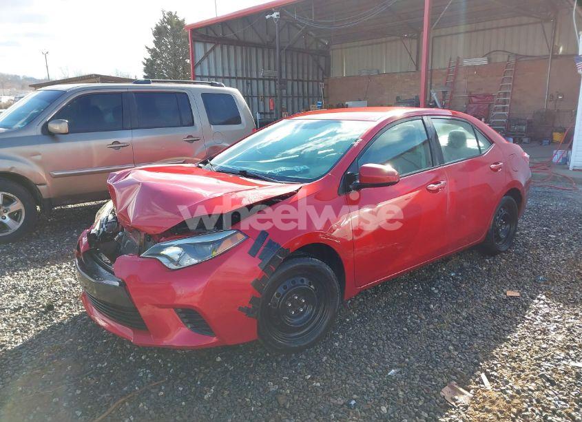 Photo 2 of 2014 Toyota Corolla LE (VIN 5YFBURHE9EP086049)
