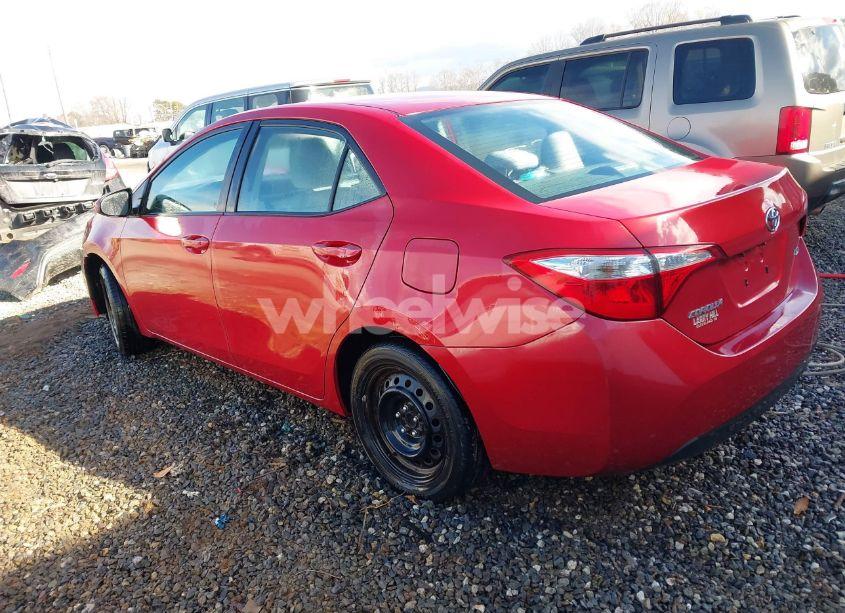 Photo 3 of 2014 Toyota Corolla LE (VIN 5YFBURHE9EP086049)