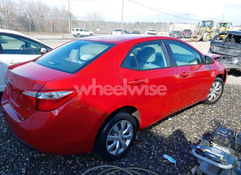 Photo 4 of 2014 Toyota Corolla LE (VIN 5YFBURHE9EP086049)