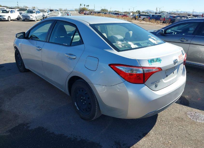 Photo 3 of 2014 Toyota Corolla LE (VIN 5YFBURHE9EP155368)