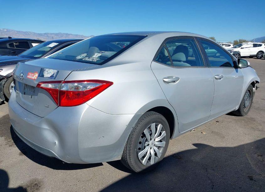 Photo 4 of 2014 Toyota Corolla LE (VIN 5YFBURHE9EP155368)
