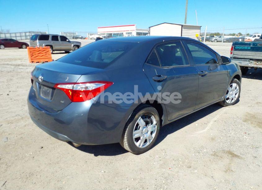 Photo 4 of 2015 Toyota Corolla LE (VIN 5YFBURHE9FP219717)