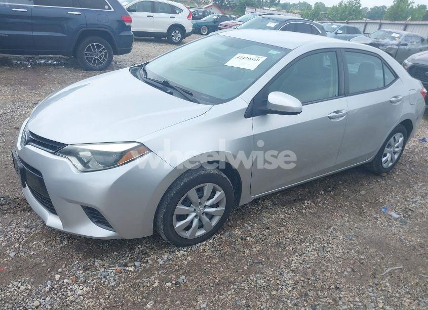 Photo 2 of 2015 Toyota Corolla LE (VIN 5YFBURHE9FP297995)