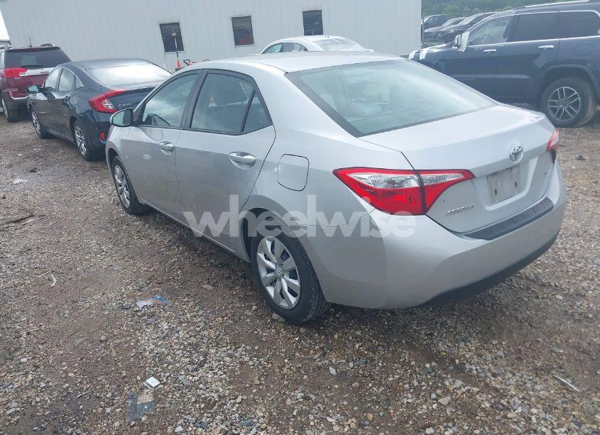 Photo 3 of 2015 Toyota Corolla LE (VIN 5YFBURHE9FP297995)